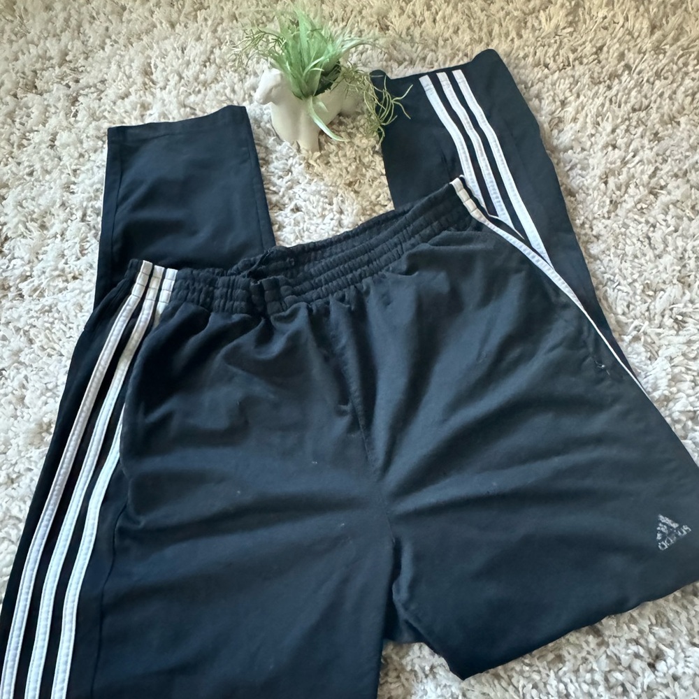 Adidas striped XL casual jogger simple sweatpants.
